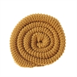 Tianna Yellow Acrylic 50x60 Inches Wool-like Tassels Knit Throw Blanket
