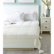 Margo Ivory Acrylic 50x60 Inches Wool-like 4 Corner Tassel Knit Throw Blanket