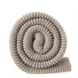 Tianna Sand Acrylic 50x60 Inches Wool-like Tassels Knit Throw Blanket