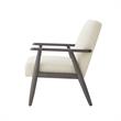 Alton  Armchair  Beige/Grey  Linen  Upholstered  Square  Arms