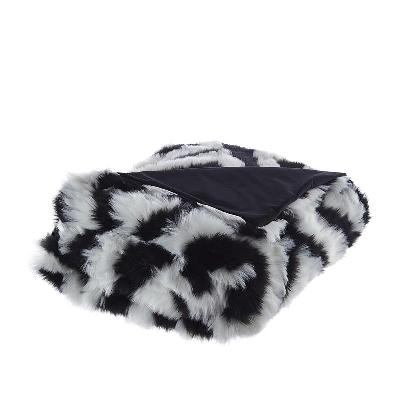 Rosemarie Throw Black Acrylic 50