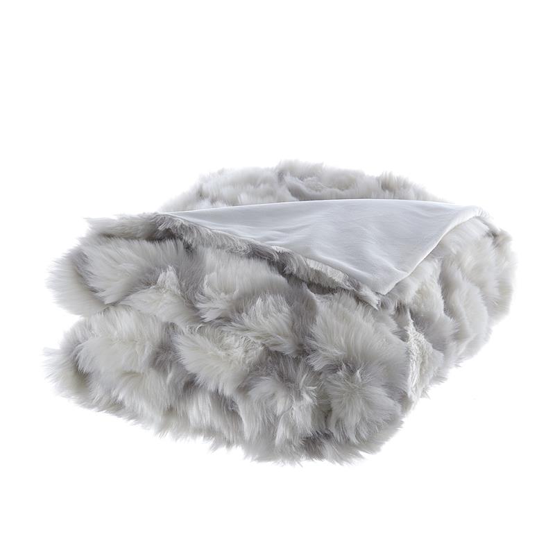 Rosemarie Throw Gray Acrylic 50