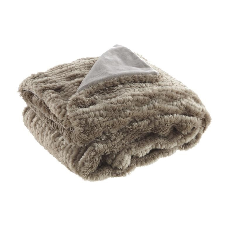 Zaynab Throw Brown Acrylic 50