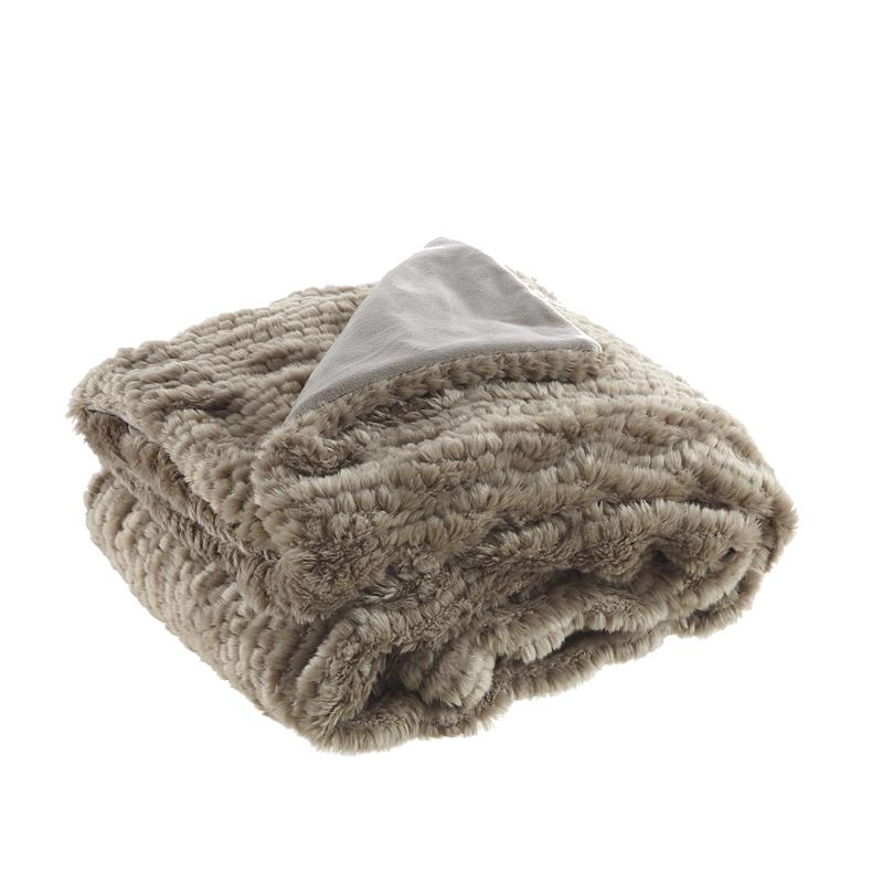 Zaynab Throw Brown Acrylic 50