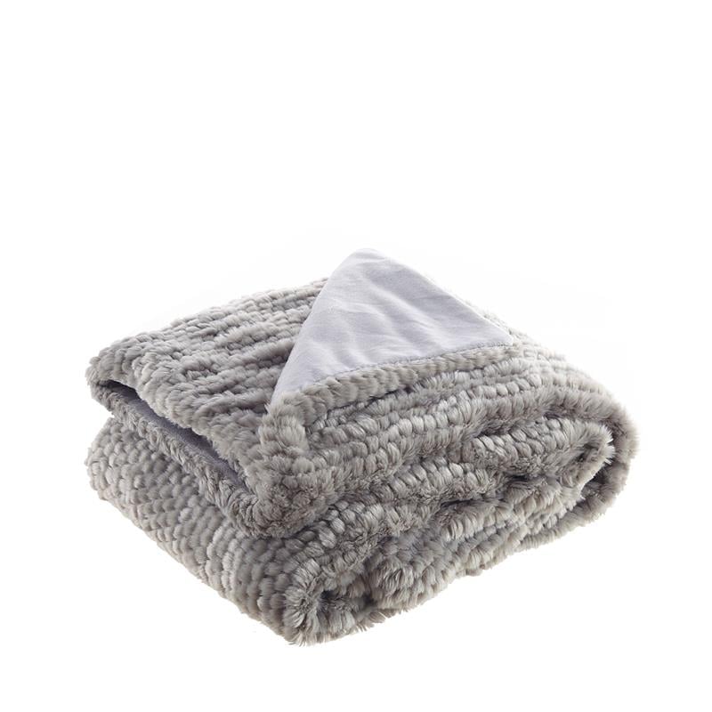 Zaynab Throw Gray Acrylic 50