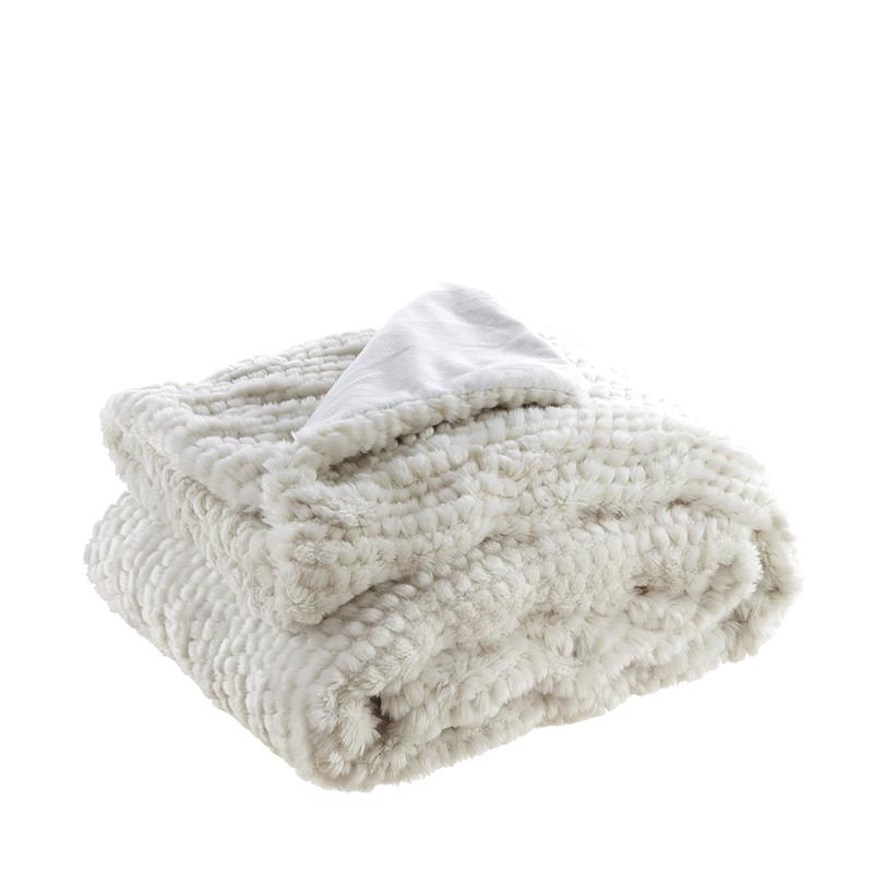 Zaynab Throw Ivory Acrylic 50