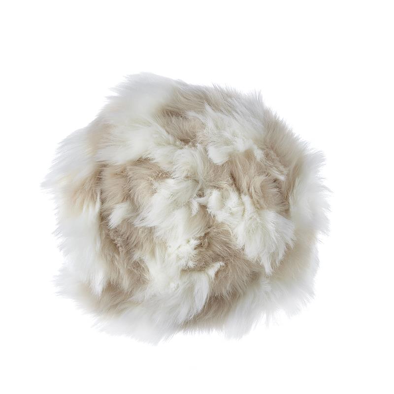 Alek Throw Ivory Acrylic 50