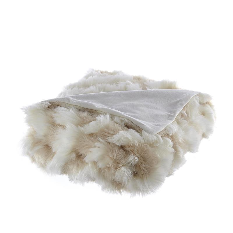 Alek Throw Ivory Acrylic 50