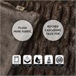 Atreyu Throw Brown Polyester 50