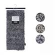 Avraham  Throw  Black  Polyester  50