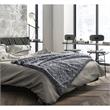Avraham  Throw  Black  Polyester  50