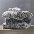 Avraham  Throw  Black  Polyester  50