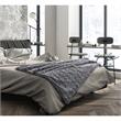 Avraham  Throw  Gray  Polyester  50