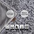 Avraham  Throw  Gray  Polyester  50