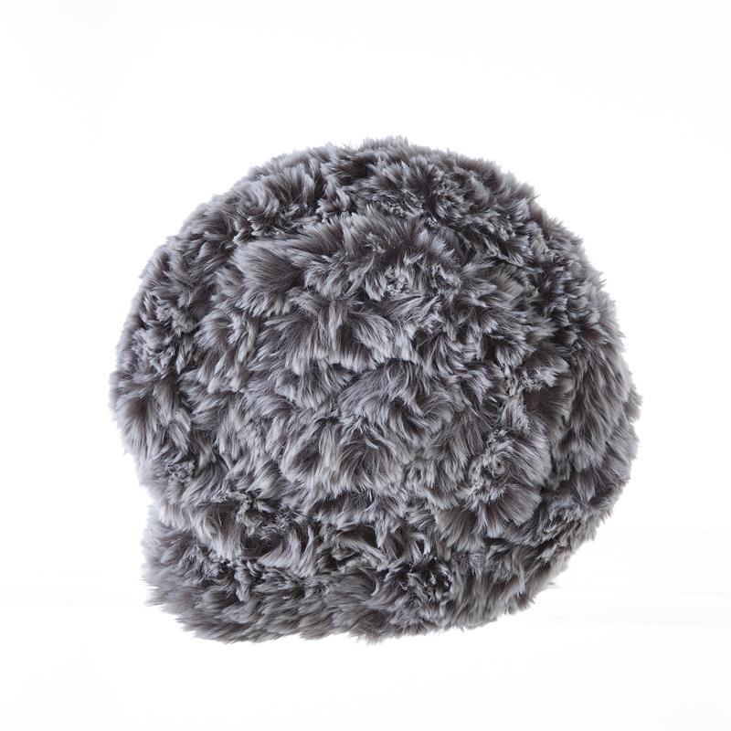 Avraham  Throw  Gray  Polyester  50
