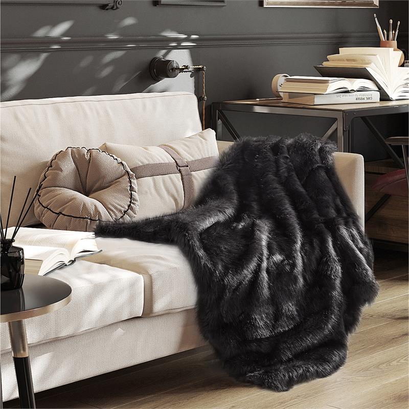 Jarvis Throw Grey Wolf Acrylic 50