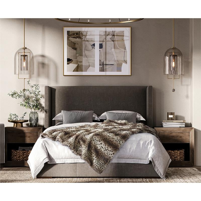 Jenson Throw Brown Acrylic 50