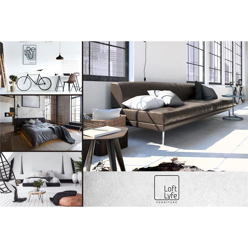 Faigy Wooden Desk White 43.3L x 21.6W x 30H 2 Storage Drawers Geometric Legs