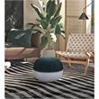 Posh Living Emmaleigh Cotton Yarn Pouf Green