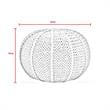 Posh Living Inaya Cotton Yarn Pouf Blush