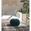 Posh Living Inaya Cotton Yarn Pouf Green