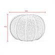 Posh Living Inaya Cotton Yarn Pouf Green