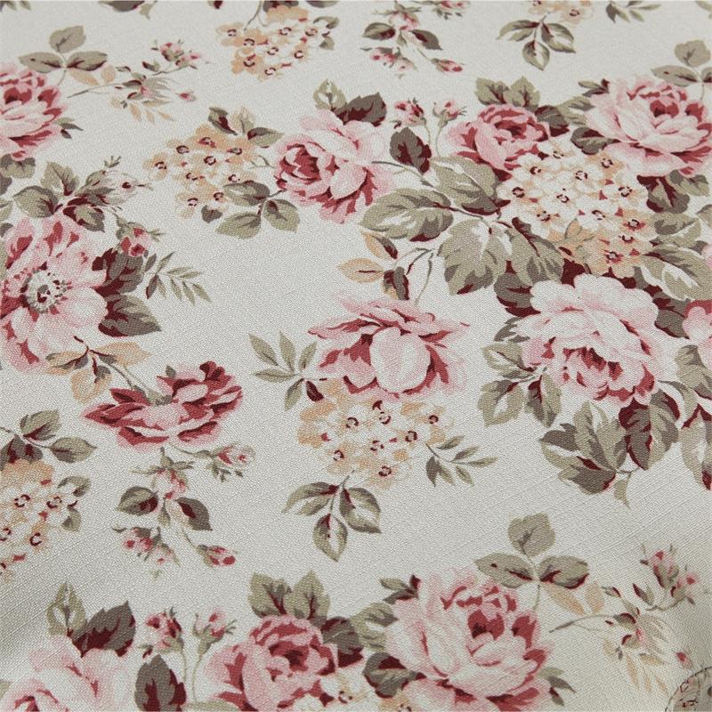 Jamil Ottoman Cluster Red Linen 24.5L x 24.5W x 18.5H Upholstered Nailhead Trim