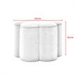 Jamil Ottoman Cluster Red Linen 24.5L x 24.5W x 18.5H Upholstered Nailhead Trim
