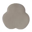 Kristin Ottoman Taupe Velvet 28L x 28W x 17.7H Upholstered Storage