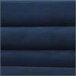 Posh Living Aylah Velvet 3 Seat Sofa Navy