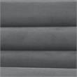 Posh Living Aylah Velvet 3 Seat Sofa Dark Grey