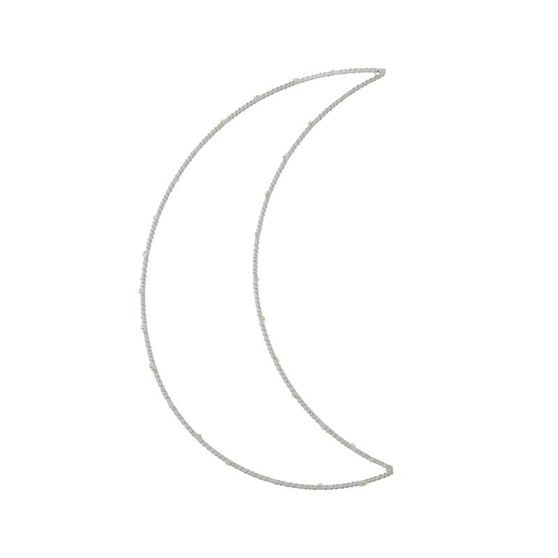 Posh Living Jakub Moon Accent Light LED Sign Battery-Powered