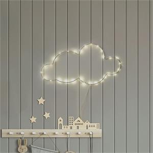 posh living leopold cloud accent light led sign battery-powered