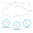 Posh Living Leopold Cloud Accent Light LED Sign Battery-Powered