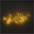 Posh Living Muhammed Hello Accent Light LED Sign Battery-Powered