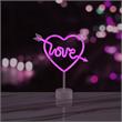 Posh Living Aniah Love Neo Sign Battery-Powered