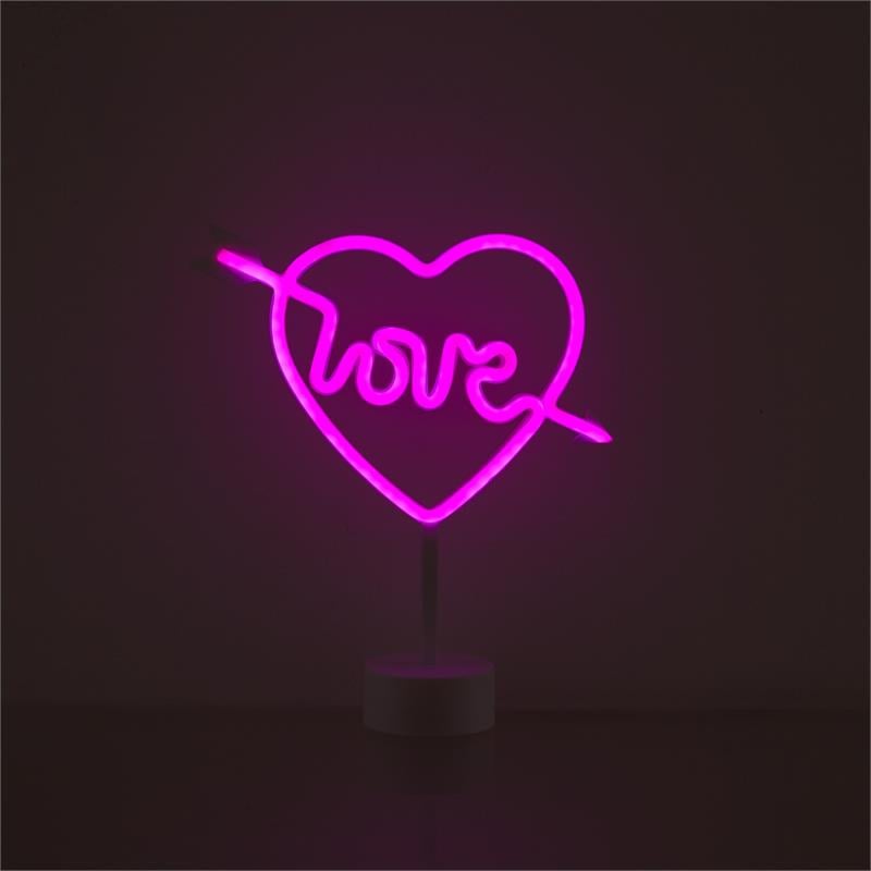 Posh Living Aniah Love Neo Sign Battery-Powered