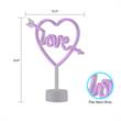 Posh Living Aniah Love Neo Sign Battery-Powered