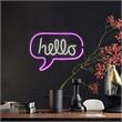 Posh Living Brynnlee Hello Neon Sign USB Powered