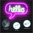 Posh Living Brynnlee Hello Neon Sign USB Powered