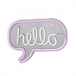 Posh Living Brynnlee Hello Neon Sign USB Powered