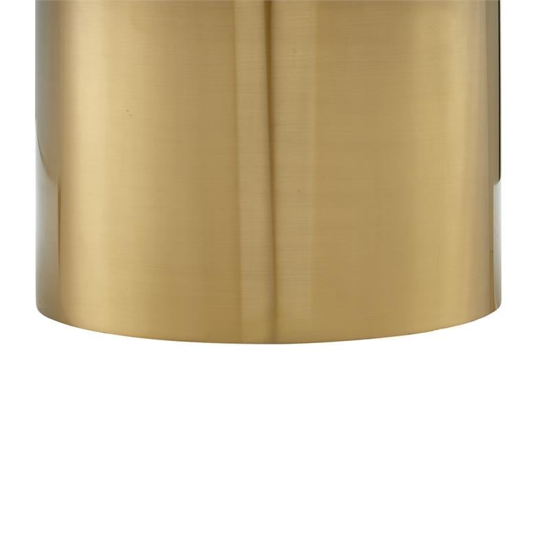 Posh Living Kinzie Coffee Table White/Gold
