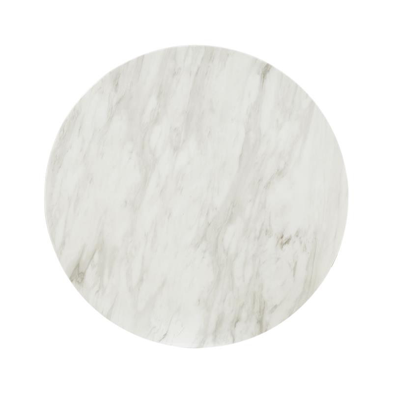 Posh Living Kinzie Coffee Table White/Gold
