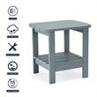 Posh Living Clive Outdoor Side Table Aqua