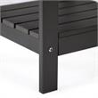 Posh Living Clive Outdoor Side Table Black