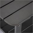 Posh Living Clive Outdoor Side Table Black