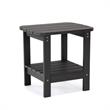 Posh Living Clive Outdoor Side Table Black