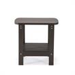 Posh Living Clive Outdoor Side Table Chocolate