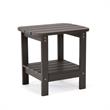 Posh Living Clive Outdoor Side Table Chocolate
