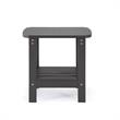 Posh Living Clive Outdoor Side Table Charcoal Grey